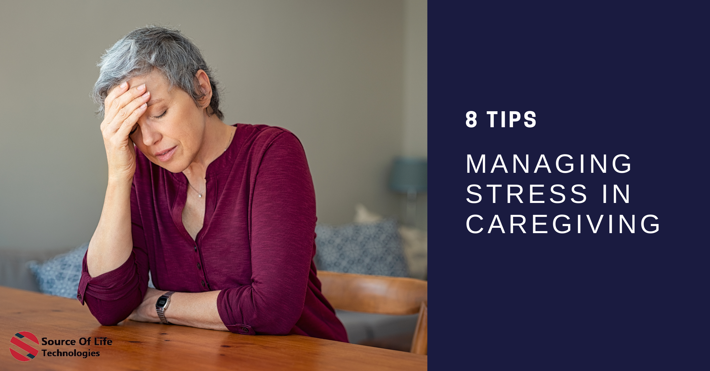 Managing Stress in Caregiving: 8 Tips