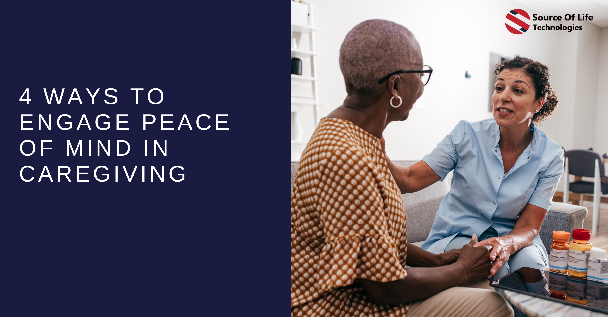 4 Ways to Engage Peace of Mind in Caregiving